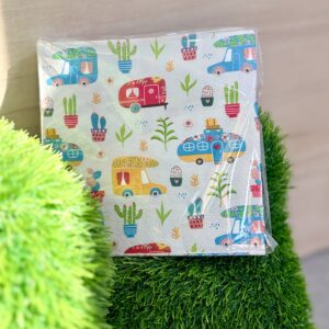Paquet de 20 serviettes en papier