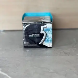 Gomme à saveur menthe glaciale